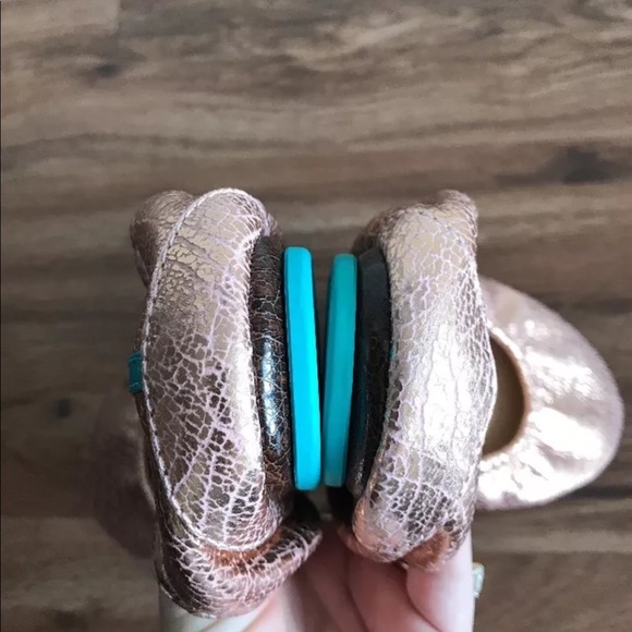 Brand New Tieks, Rose Gold Glam, Size 8 - Picture 8 of 8